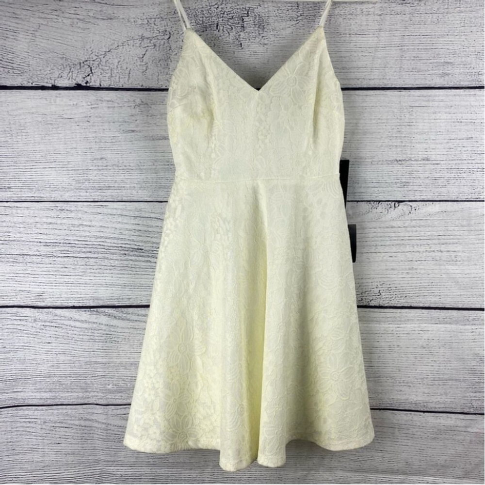 Lulu's Lace Skater Dress Size XS